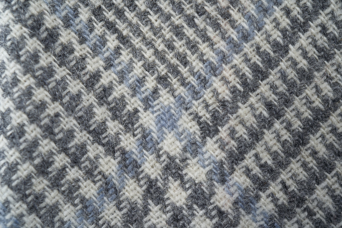 Blue Cashmere Overcheck