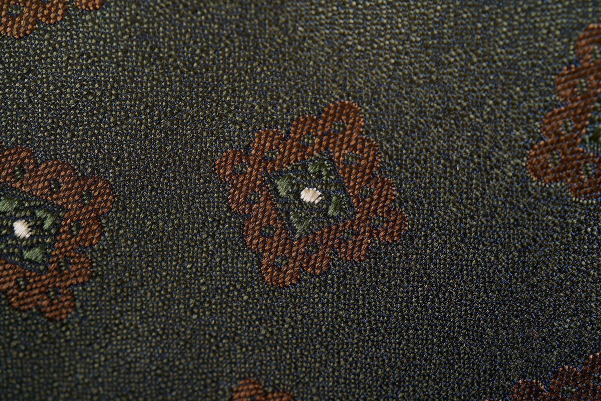 Dark Olive-Brown Squares