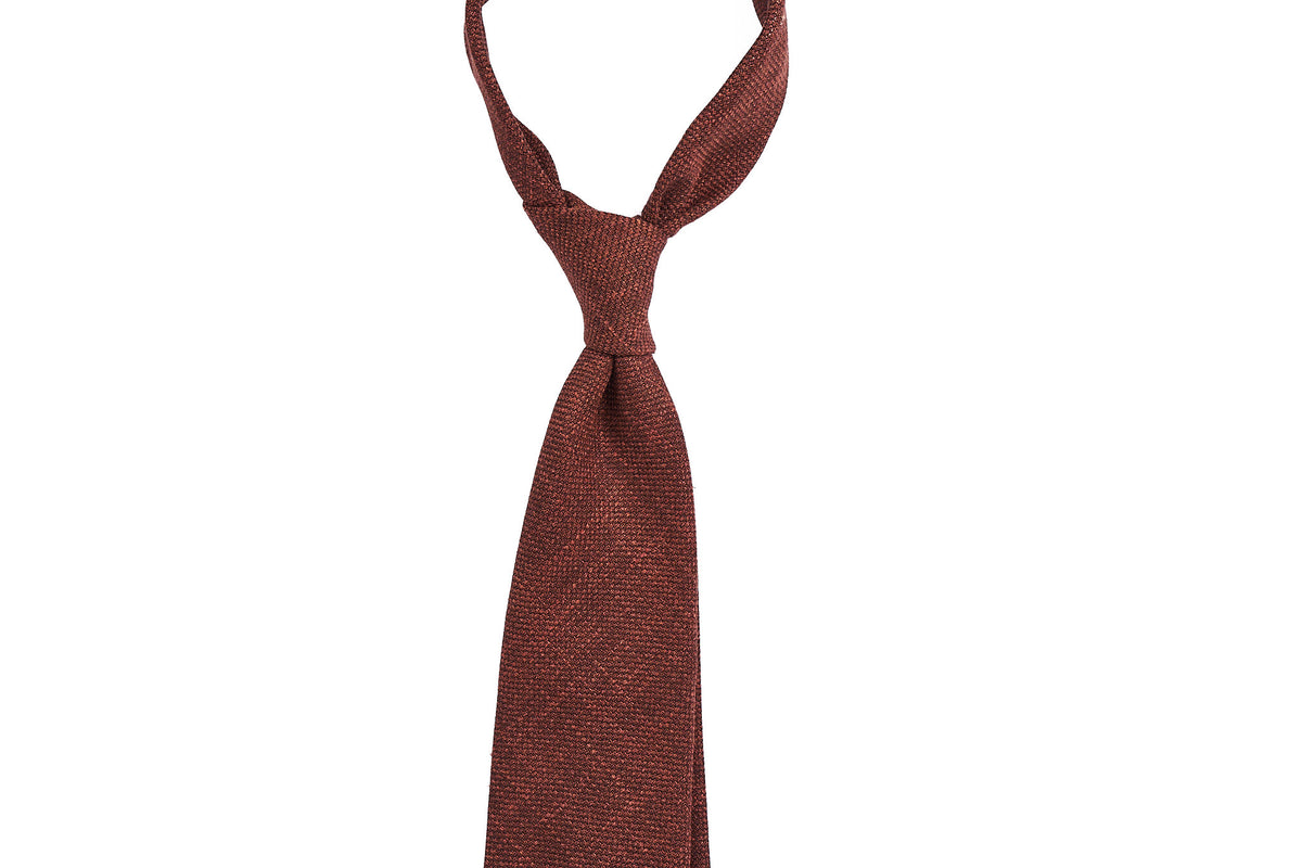 Rust Melange Basketweave