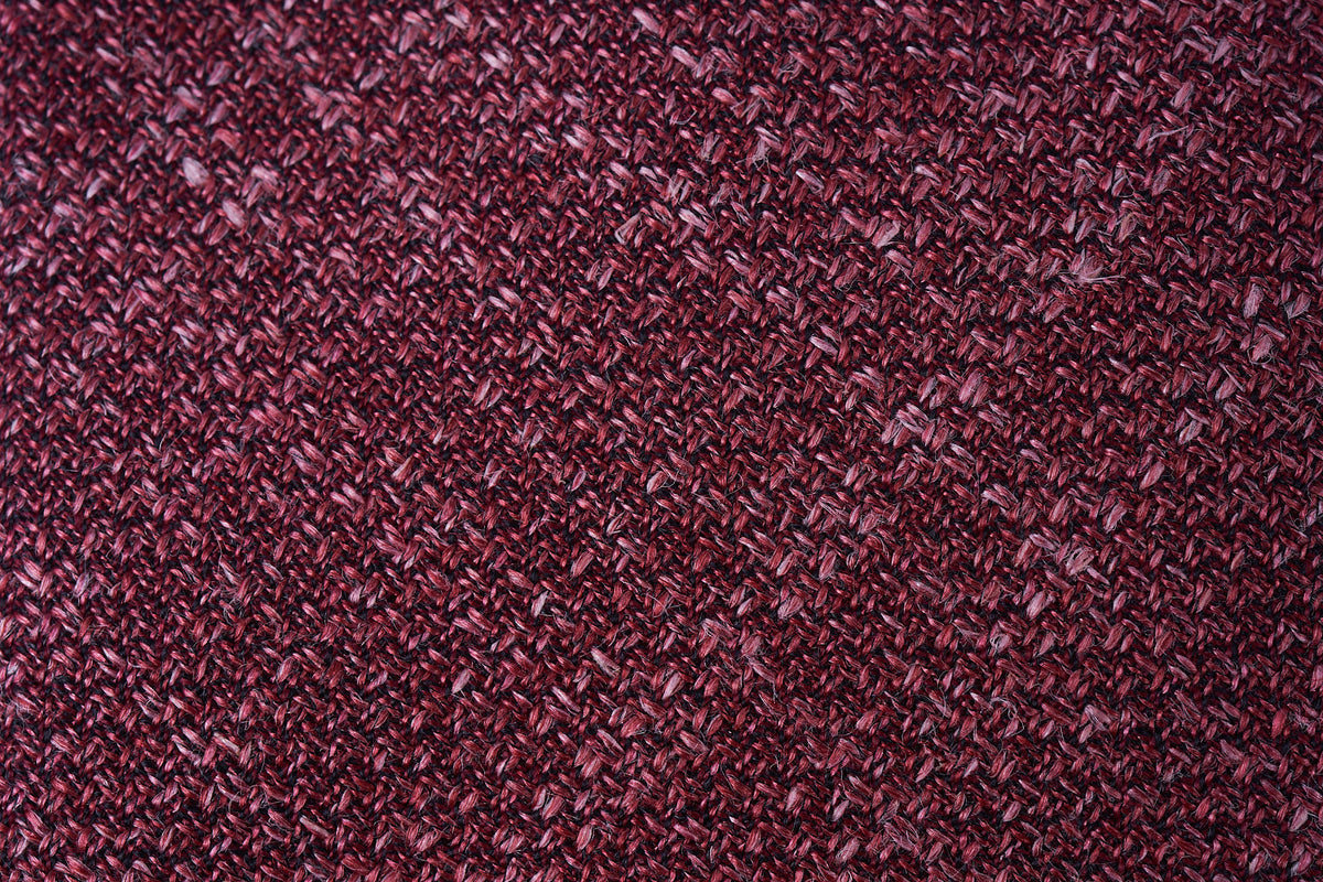 Garnet Melange Basketweave