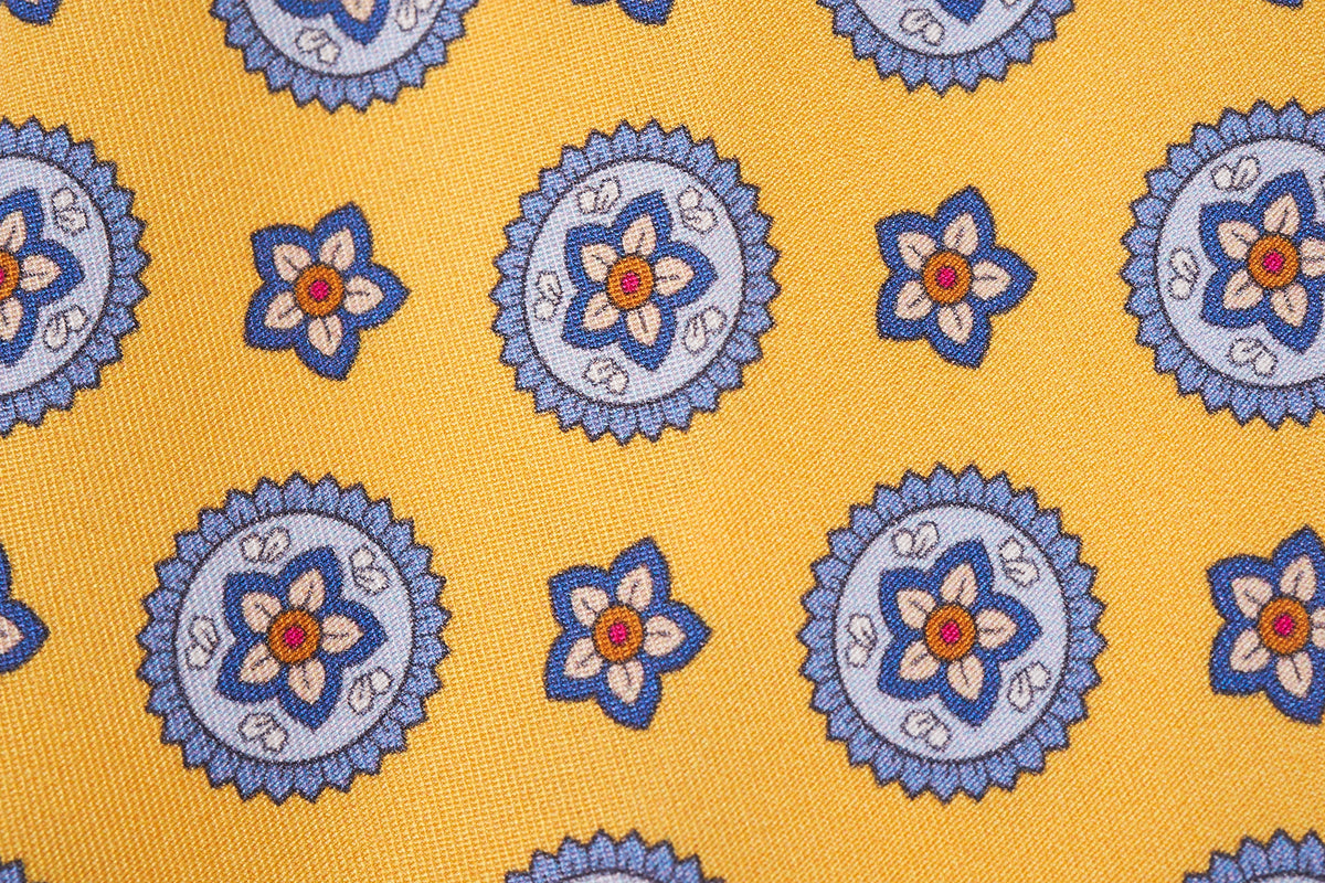 Yellow-Blue Flowers (OOS)