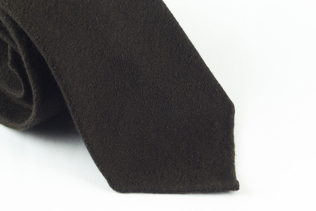 Dark Olive Boucle