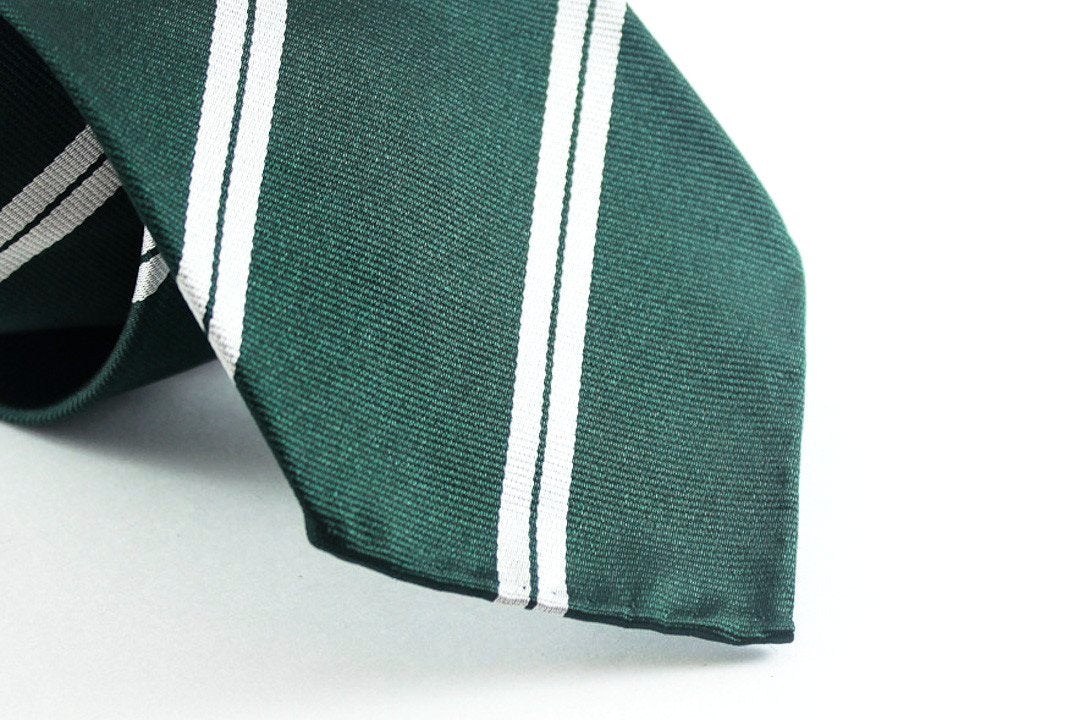 Green-White Double Bar Repp