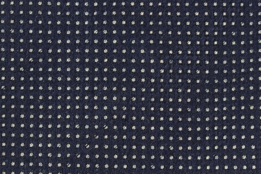 Navy Dot Bow Tie