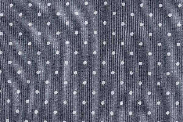 Grey-White Printed Dots Bow Tie