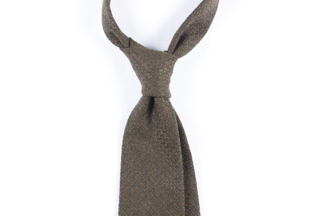 Moss Cashmere Tweed