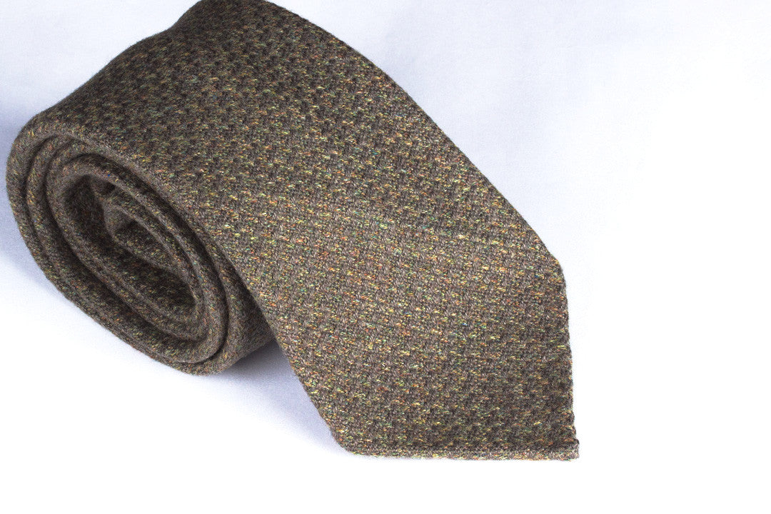 Moss Cashmere Tweed