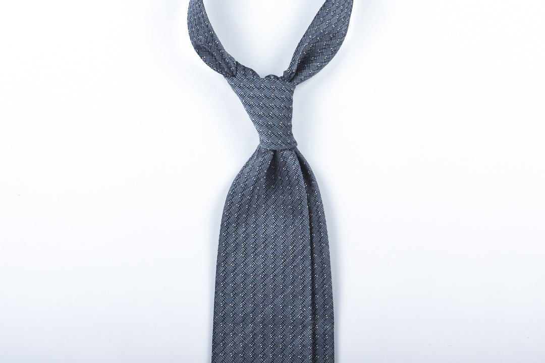 Steel Blue Double Dot Grenadine (last piece)