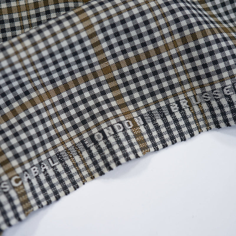 Archives: Scabal Black-White-Tan Checks (last piece)