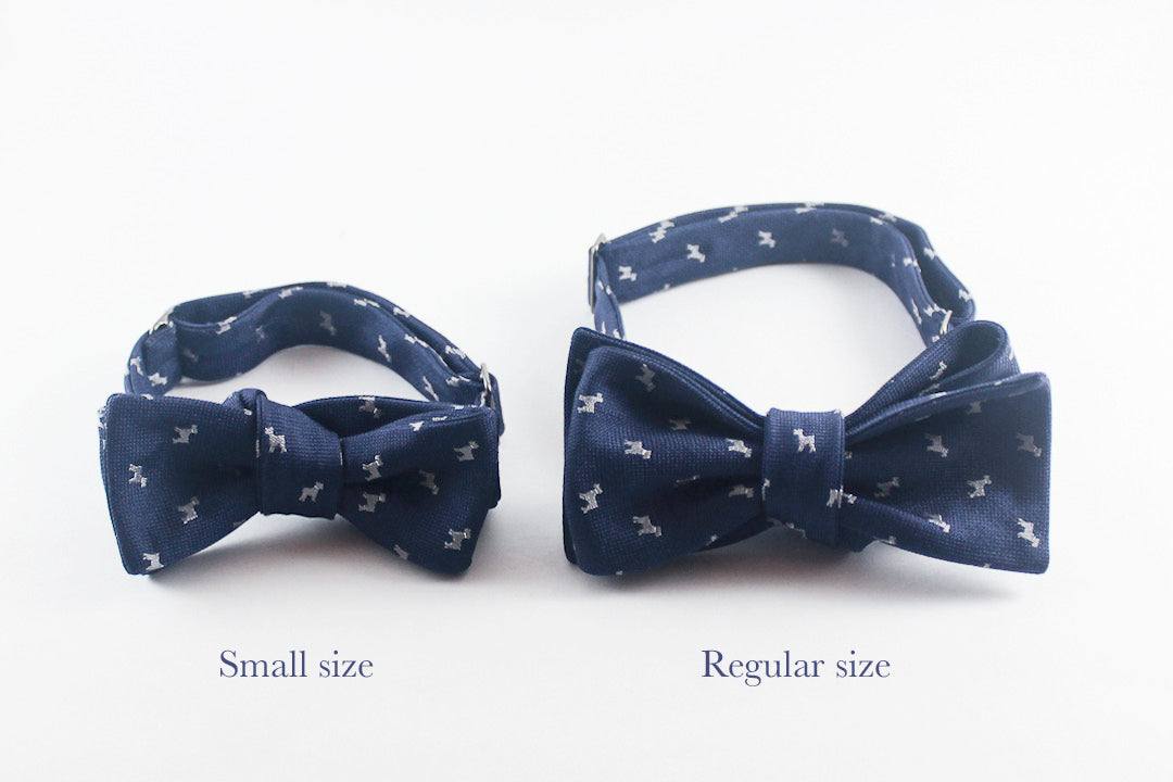 Acorn Brown Glenplaid Linen Bow Tie