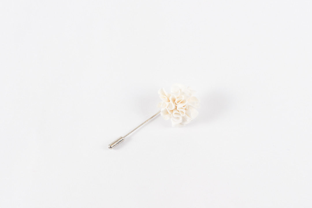Single Carnation Lapel Pin