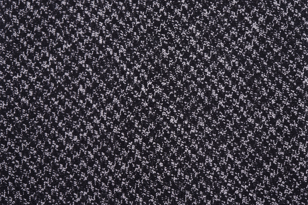 Grey Melange Houndstooth