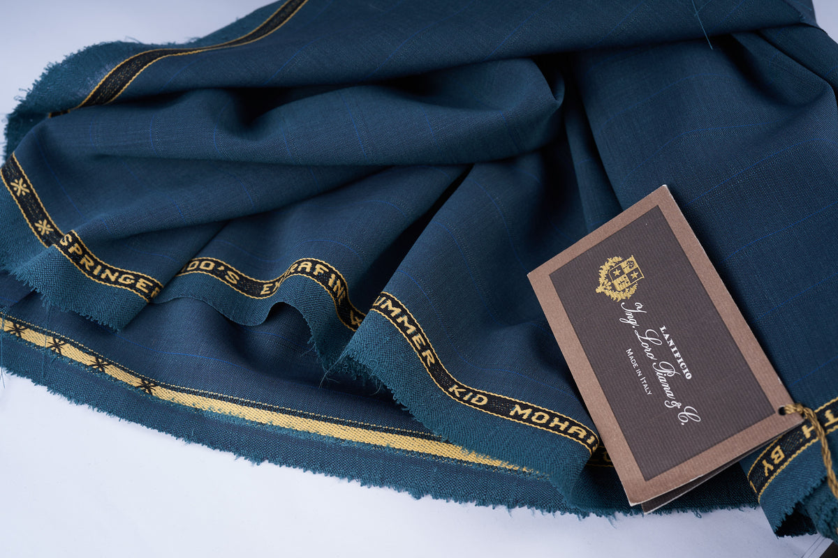Archives: Loro Piana Teal Stripes