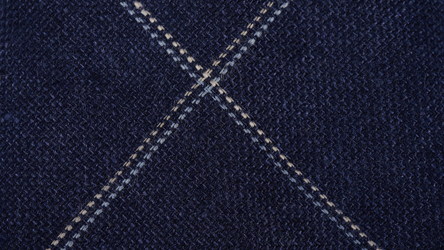 Blue-White Large Checks