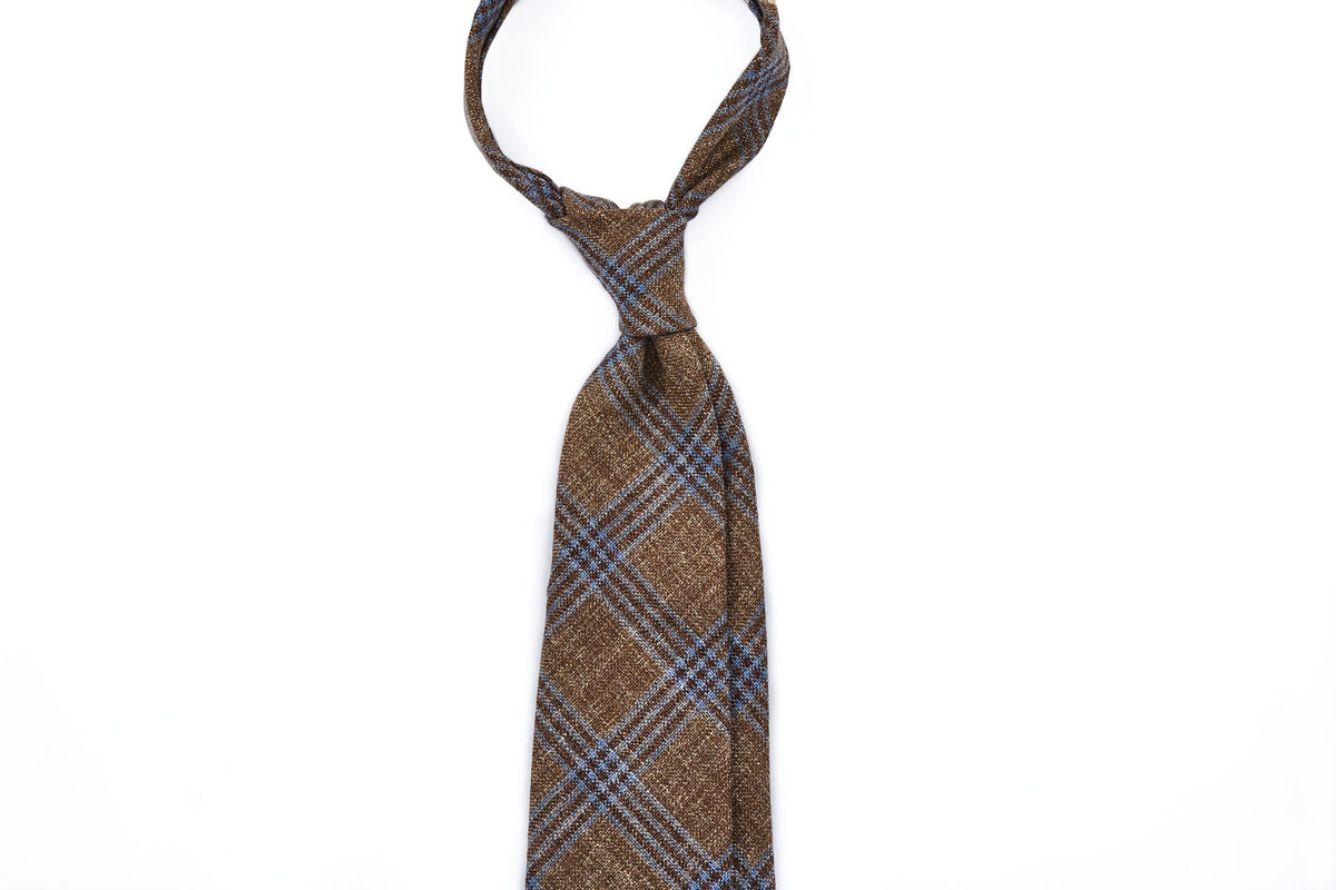 Brown-Blue Large Checks (last piece)