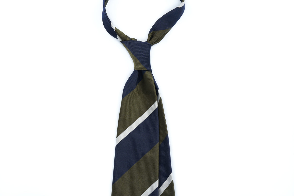 Navy-Olive Block Repp