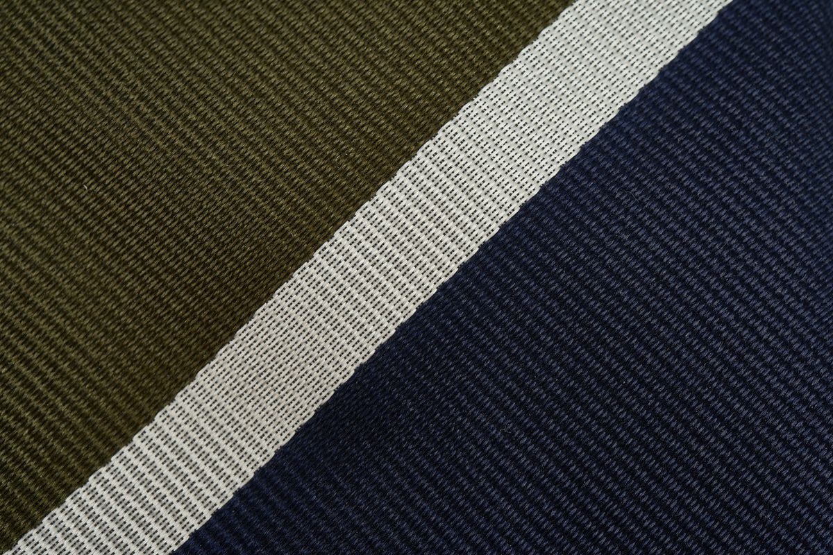 Navy-Olive Block Repp