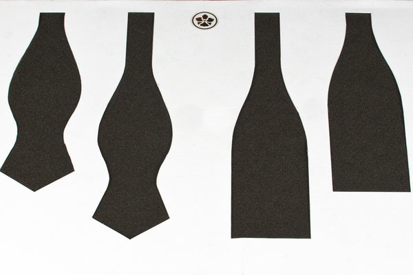 Dark Olive Boucle Bow Tie