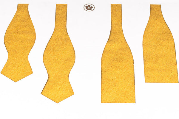 Mustard Matka Bow Tie