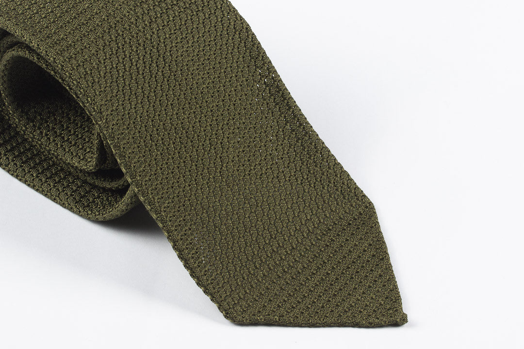 Olive Grenadine (Grossa weave)