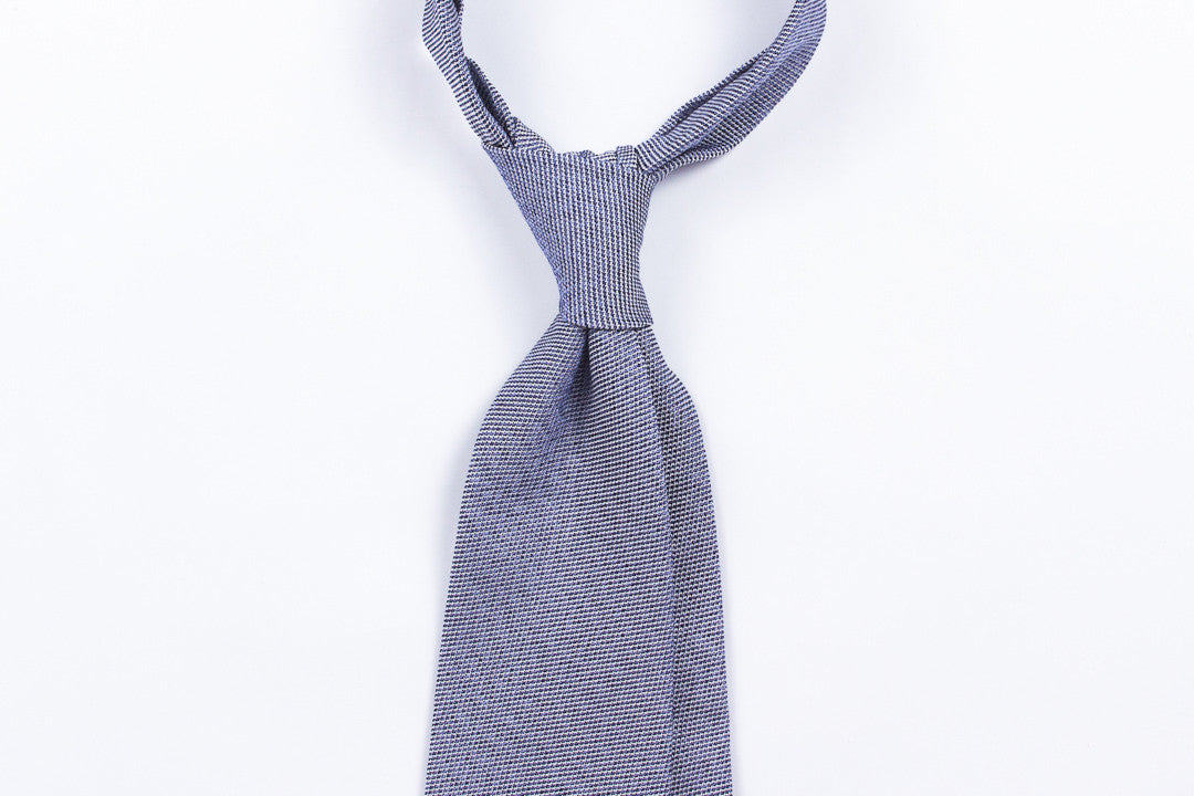 Light Blue Melange Grenadine (Fina weave)