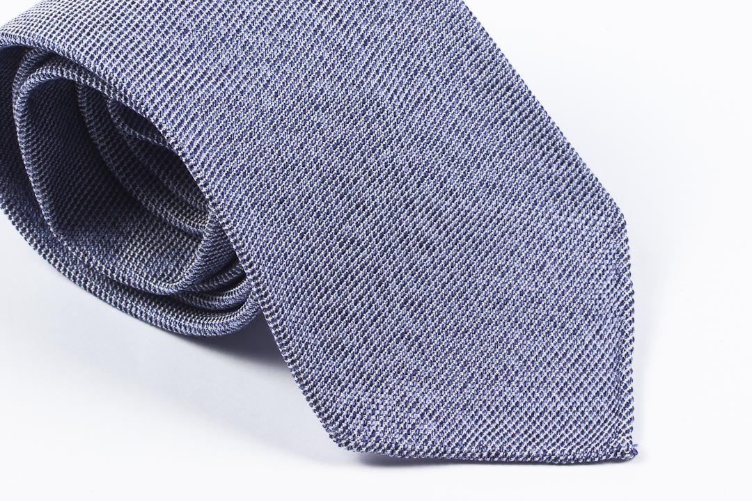Light Blue Melange Grenadine (Fina weave)