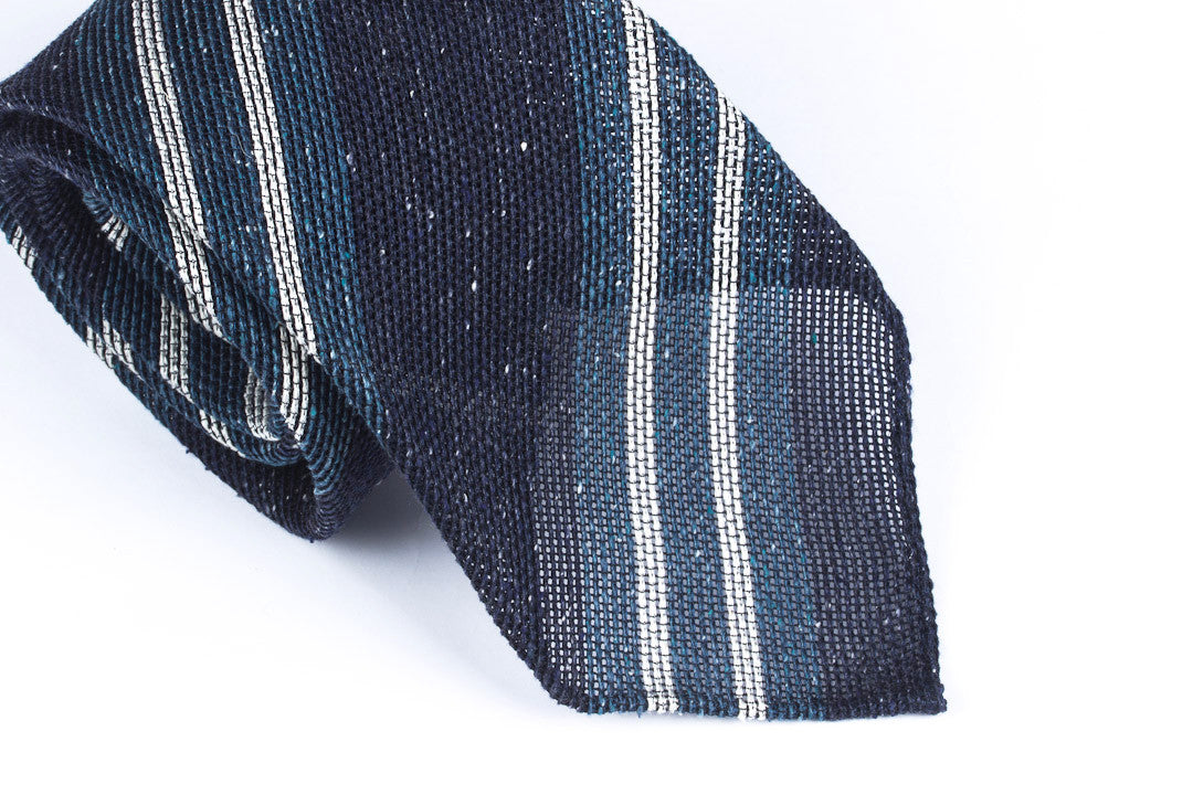 Blue-Turquoise Stripes 'Grenadine'