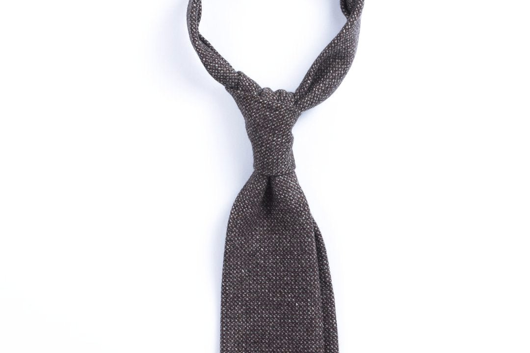 Greyish Brown Wool Cashmere