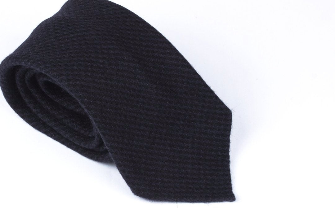 Deep Violet-Black Cashmere