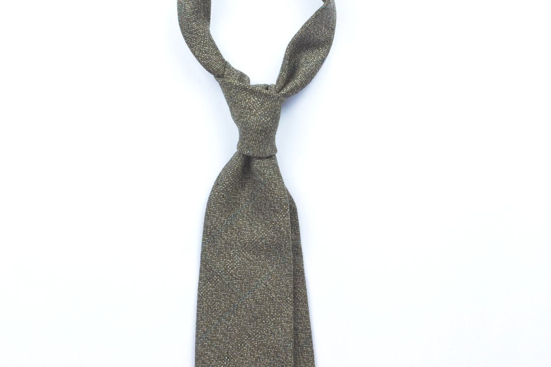 Escorial Olive Mélange Checks