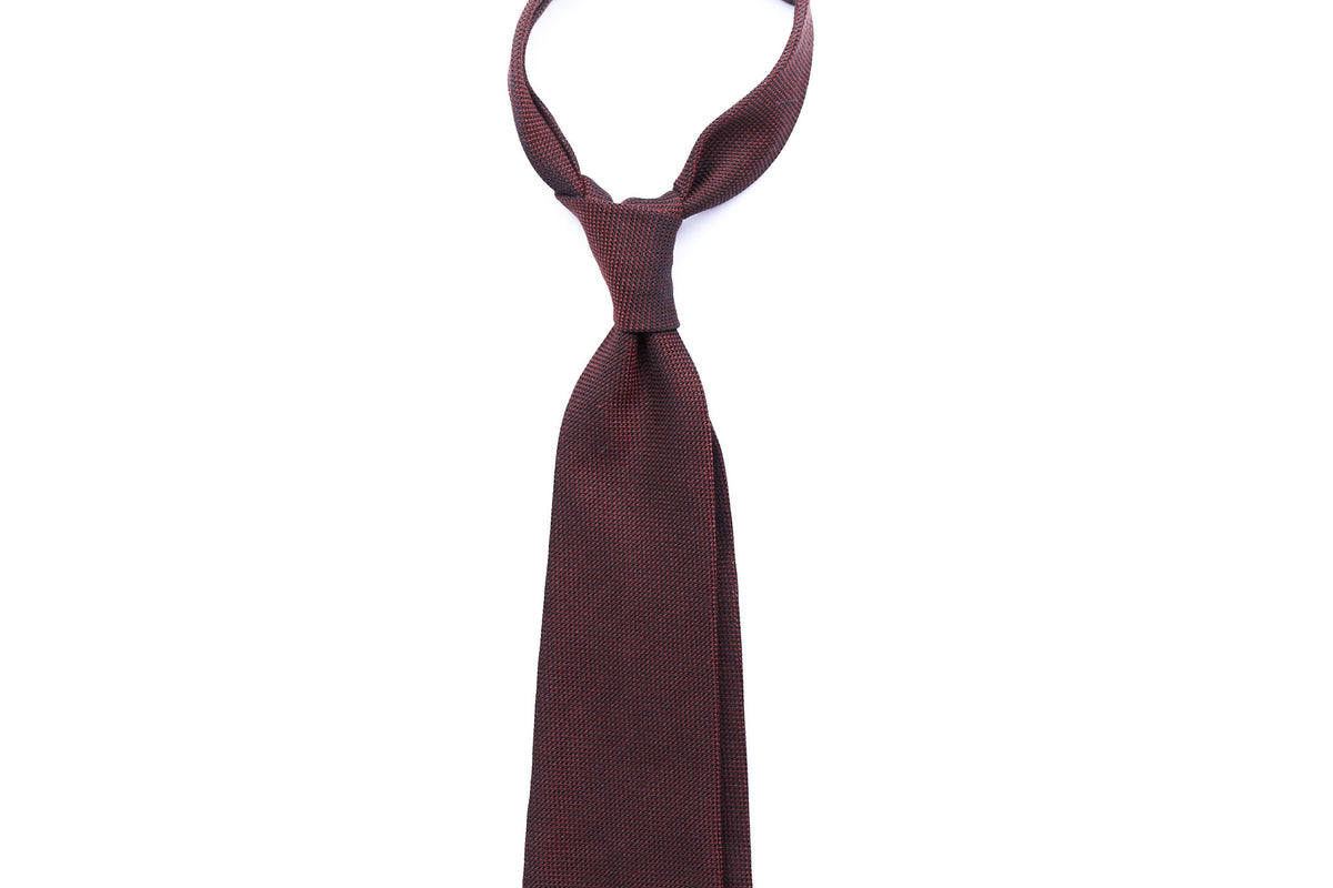 Orange Silk Cashmere Grenadine