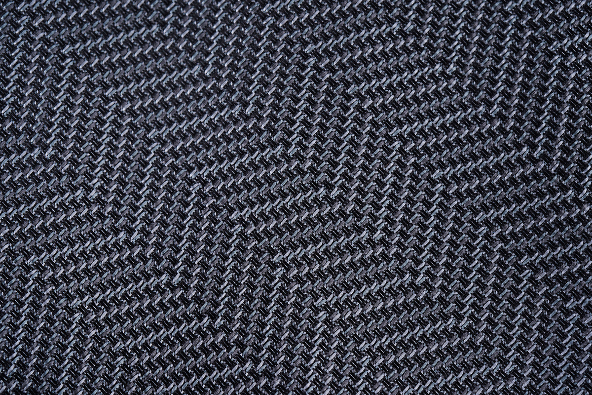 Blue Herringbone