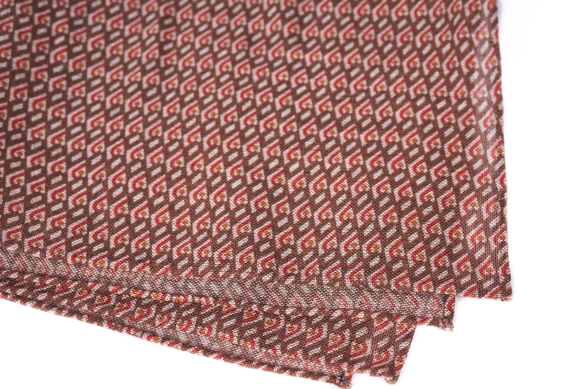 Brown Geo in Wool