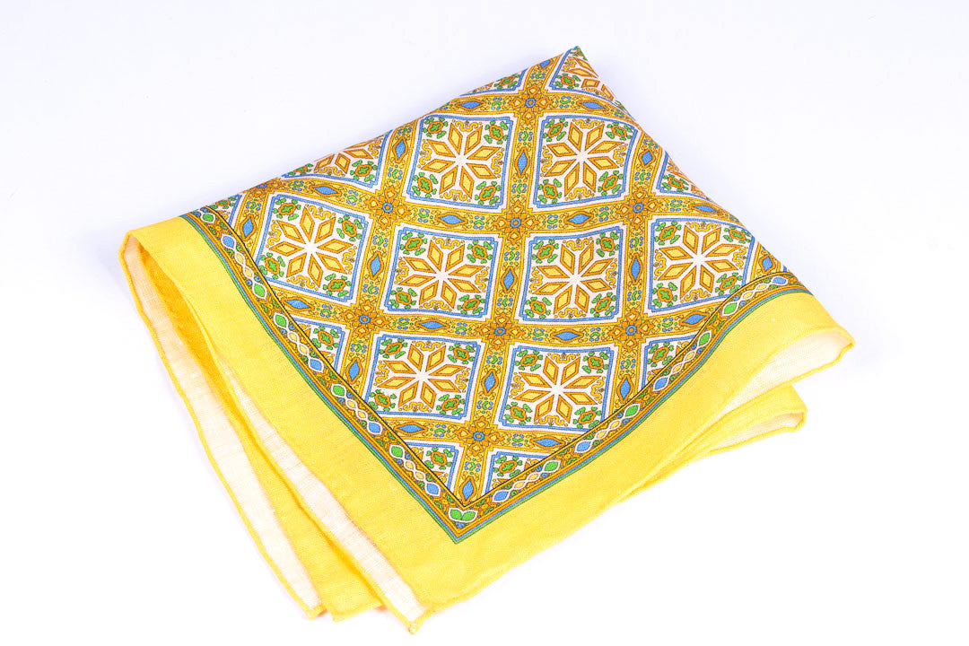 Yellow Tiles in Linen