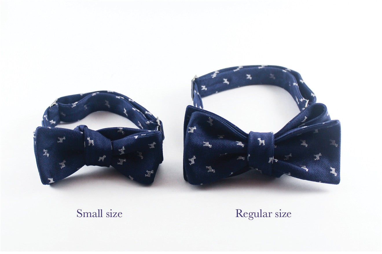 Black Grosgrain Bow Tie
